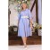 Women's dress, size 52, blue color