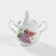Porcelain Sugar "Lilac", 550 ml, with a lid