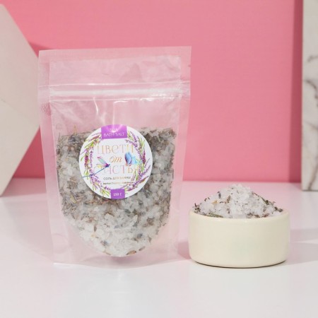The bath for the bath "Bloom with happiness", 150 g, pure happiness