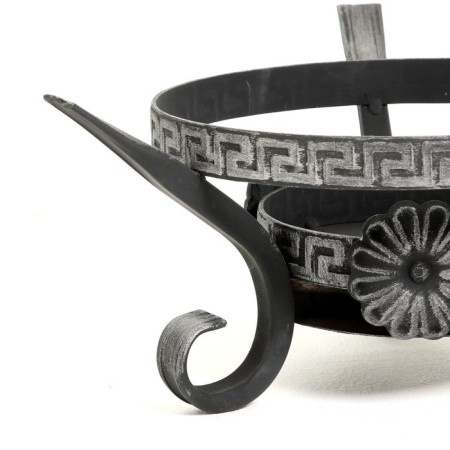 Saj stand forged "Silk Road" 25 cm-4