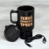Thermal circle with USB "Hero of Office Labor", 450 ml