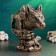 Figure "Wolf" 24x22x33cm, bronze