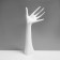 Stand for jewelry "Hand", 12 × 6 × 31.5 cm, white color