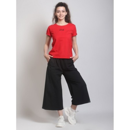 Women's costume chill, size 44, red color