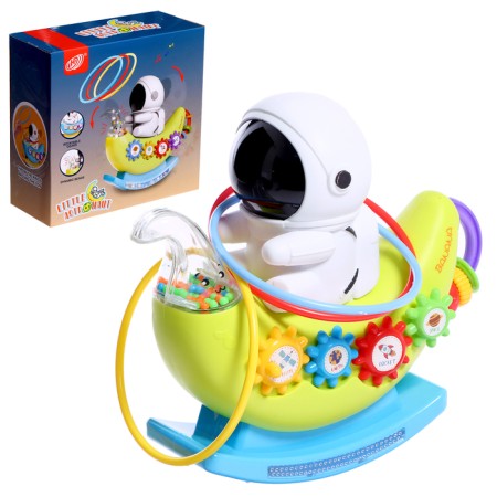 Musical rocking "Little astronaut", sound effects, color mix