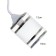 Emma chandelier 2he27 40W white 51x12x25cm Bayerlux