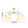 Undine ceiling 680 mm, E14 240W