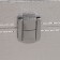 The casket to the leatherette to the clock 10 "Space. Silver" 8x25x20 cm