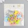 Busina for creativity Plastic "Bear and Star. Designer" MIX 4.4x4.4x0.7 cm