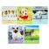 Notebook of 48 sheets in the cage "mustache, paws, tail", covered cardboard, block 65 g/m2, mix