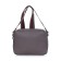 Female bag, artificial leather, 24.5x8x18 cm, gray-brown