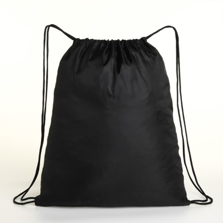 Bag for shoes on the lace, black color-1