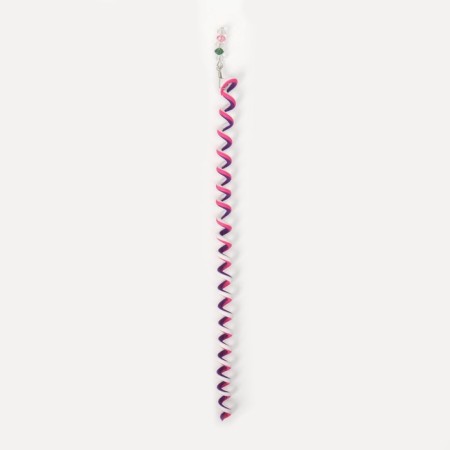 Hair decor, spiral 1 pc, 25 cm, color mix-4