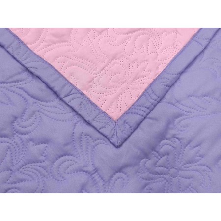 ARTI bedspread, size 210x230 cm, lilac color-5