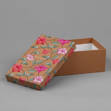 Rectangular gift box, packaging, “gift”, 20 x 12.2 x 7.5 cm-3