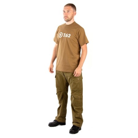 T-shirt 7.62 LOGO, cotton, coyot, rr XS-3