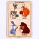 Puzzle cut pictures "Forest animals"