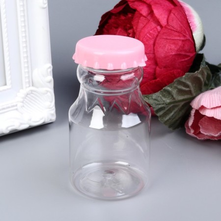 Bank for scrapbooking "Milk bottle" 90 ml mix 8.5x4x4.5 cm
