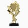Cup with laurel branch, plastic stand black, 17.3 x 6.4 x 9 cm