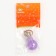 Light beacon on a collar for large and medium dogs, purple