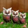 Souvenir set tree "Owls" 15x4x20 cm