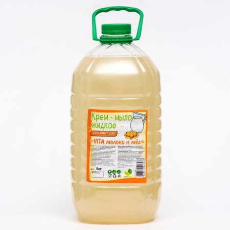 Cream - liquid soap "Vita milk - honey", 5kg