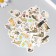 Stickers for the creativity of the "cat breed" embossing gold set 48 pcs 9x7x0.8 cm