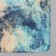 Bathroom mat “Cosmos”, 50 × 80 cm, blue color