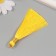 Decor for creativity Textile "Brush. Olivia" yellow set 2 pcs 8x1.2 cm