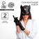 Carnival set "Let's play?" (mask+gloves)