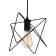 Lamp Bayerlux "Shelby" 1xe27 40W black 20x20x100 cm.