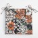 Siddle on the chair Ethel "Meadow Flower" 42x42 cm, 100% cotton, sarzha 190 g/m2