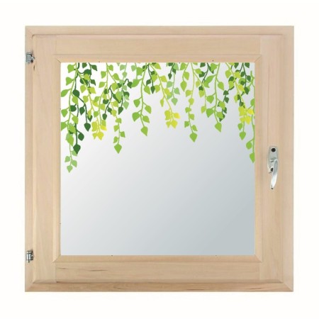 Window 70x70 cm, "leaflets", single -chamber double -glazed window, seal