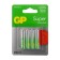 Alkalin battery GP Super, AAA, LR03-4BL, 1.5V, 3+1 pcs