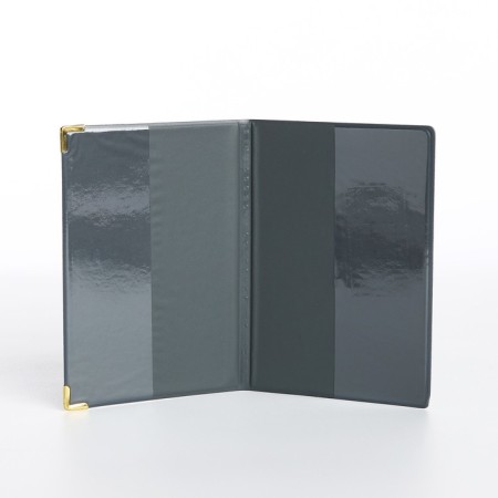 Cover for passport, with corners, red color-4