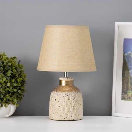 Table lamp "Ovation" 1he14 40w beige 22x22x31cm-2