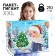 Laminated horizontal package, 49 x 40 x 19 cm "Happy New Year!", Cold heart
