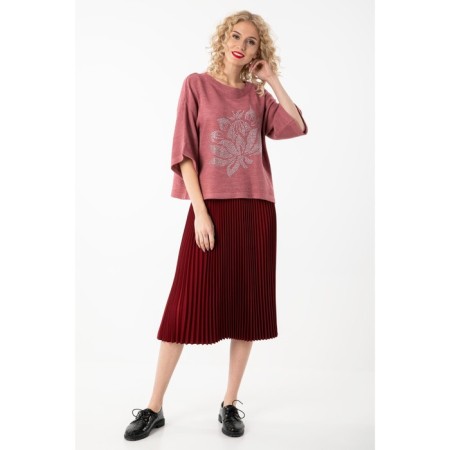 Female jumper, size 50, pink color-12