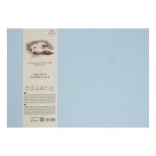 Watercolor paper with a cotton 350x500, 5 sheets, 100% cotton, 200 g/m2, blue