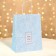 CRAFT package, blue, "thank you" 27 x 21 x 11 cm