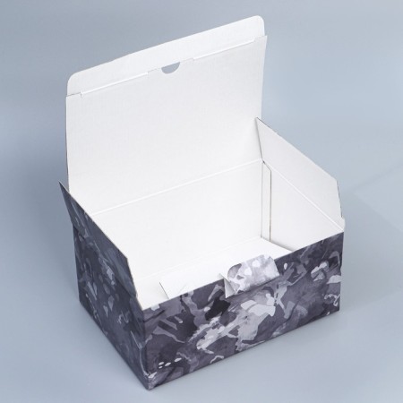 Box Gift team, packaging, "February 23", 22 x 15 x 10 cm-5