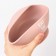 Baby plate on a suction cup, spoon, m & b, dusty rose