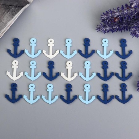 Decor for creativity tree "Anchor" (set of 20 pcs) 13x10 cm-2