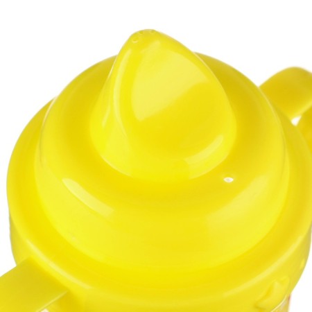 Babyloner with solid life "Sweet Life", 150 ml., With handles, yellow color-5