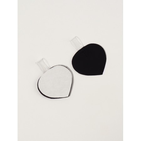 Five -holder with a loop claim Silicone 5.8*4.4*0.1 cm black from-1