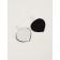 Five -holder with a loop claim Silicone 5.8*4.4*0.1 cm black from