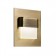 The built -in Citilux "Scully" CLD006K3, 7.7x7.7 cm, 1x1W, LED, brown color