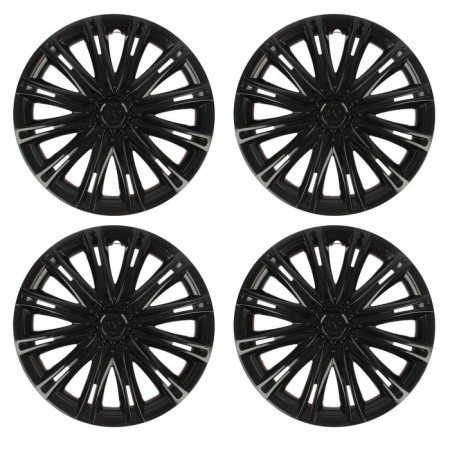 Wheel caps R14 "Sky", black gloss, set 4 pcs.