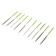 Set of Diamond Nadpiles "Sibrtekh", 140x70x3, 10 pcs