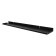 Metal shelf 490x70 mm for storage on a perforated panel, black
